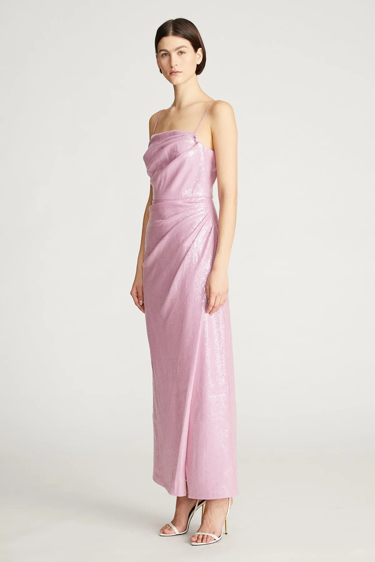 Alania Gown in Stretch Sequin sold by H by Halston product image thumbnail 3