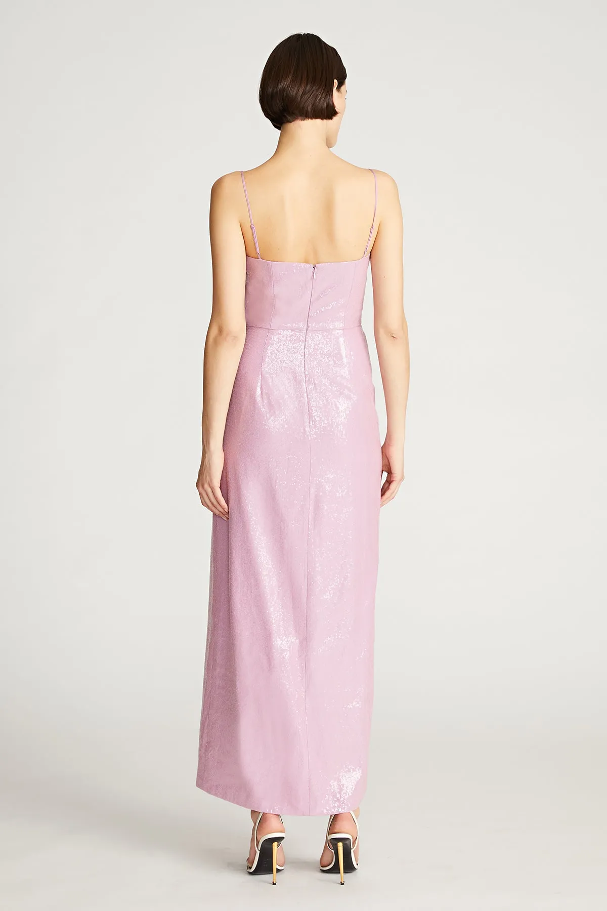 Alania Gown in Stretch Sequin sold by H by Halston product image thumbnail 2