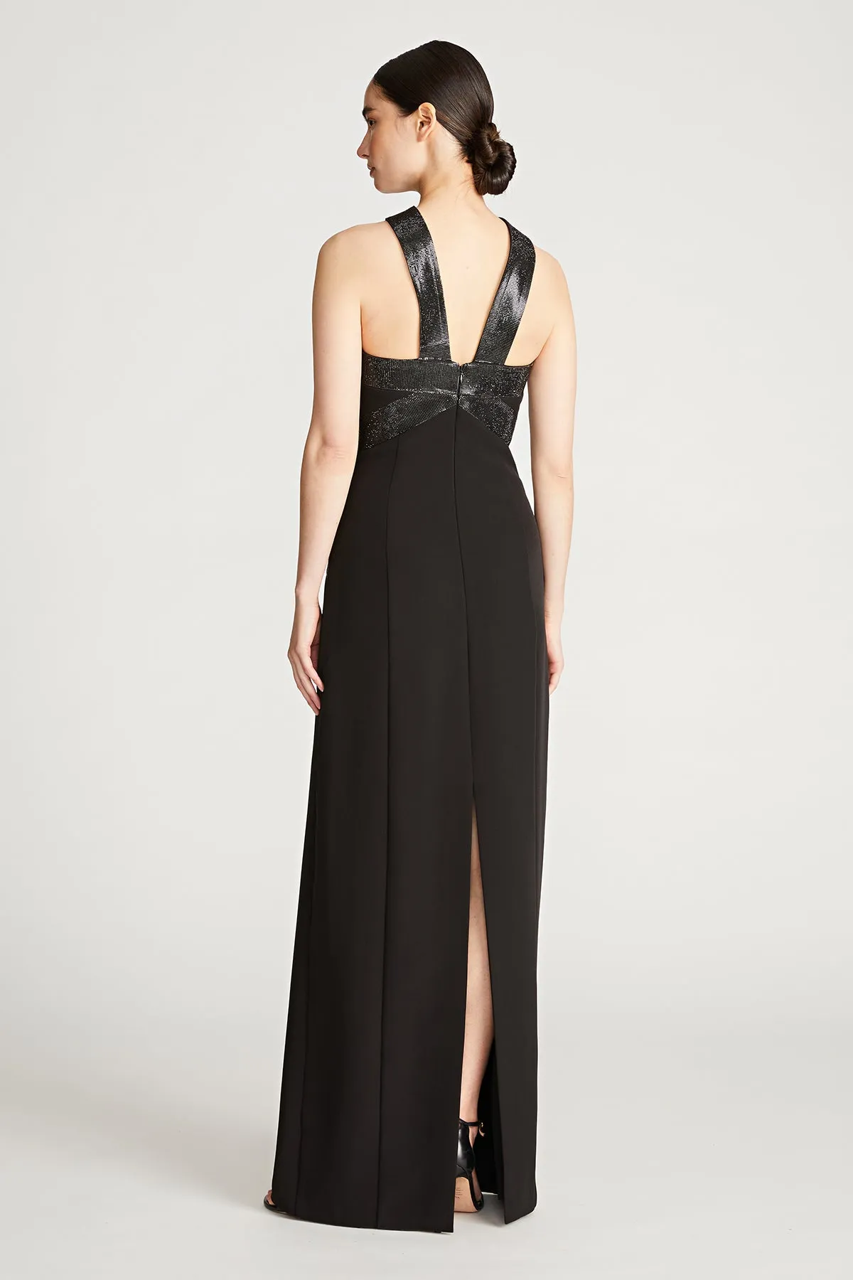 Joyce Gown In Crepe sold by H by Halston product image thumbnail 3