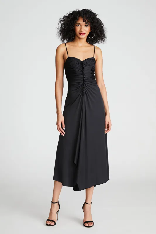 Nadine Dress In Sheer Jersey made by H by Halston