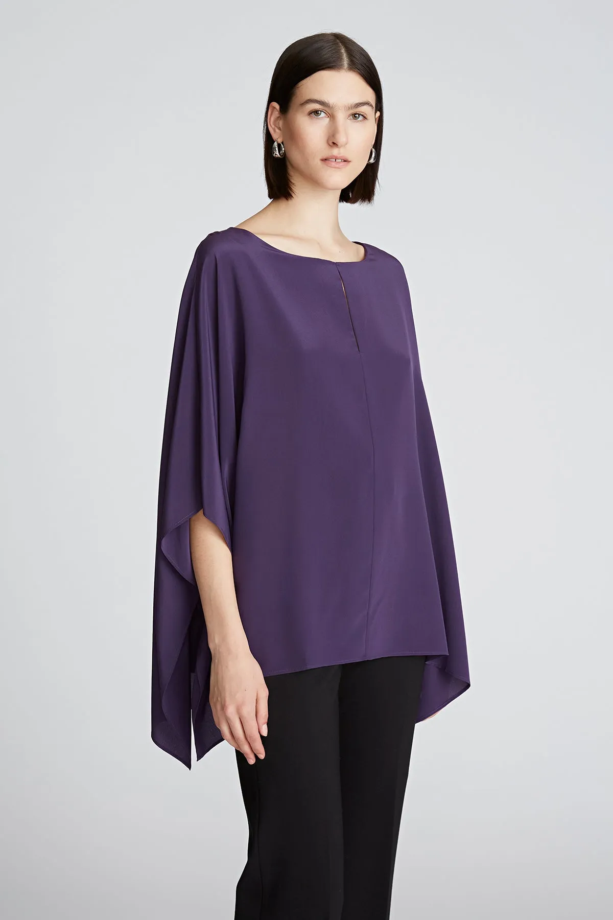 Wendy Top In Crepe De Chine sold by H by Halston product image thumbnail 5
