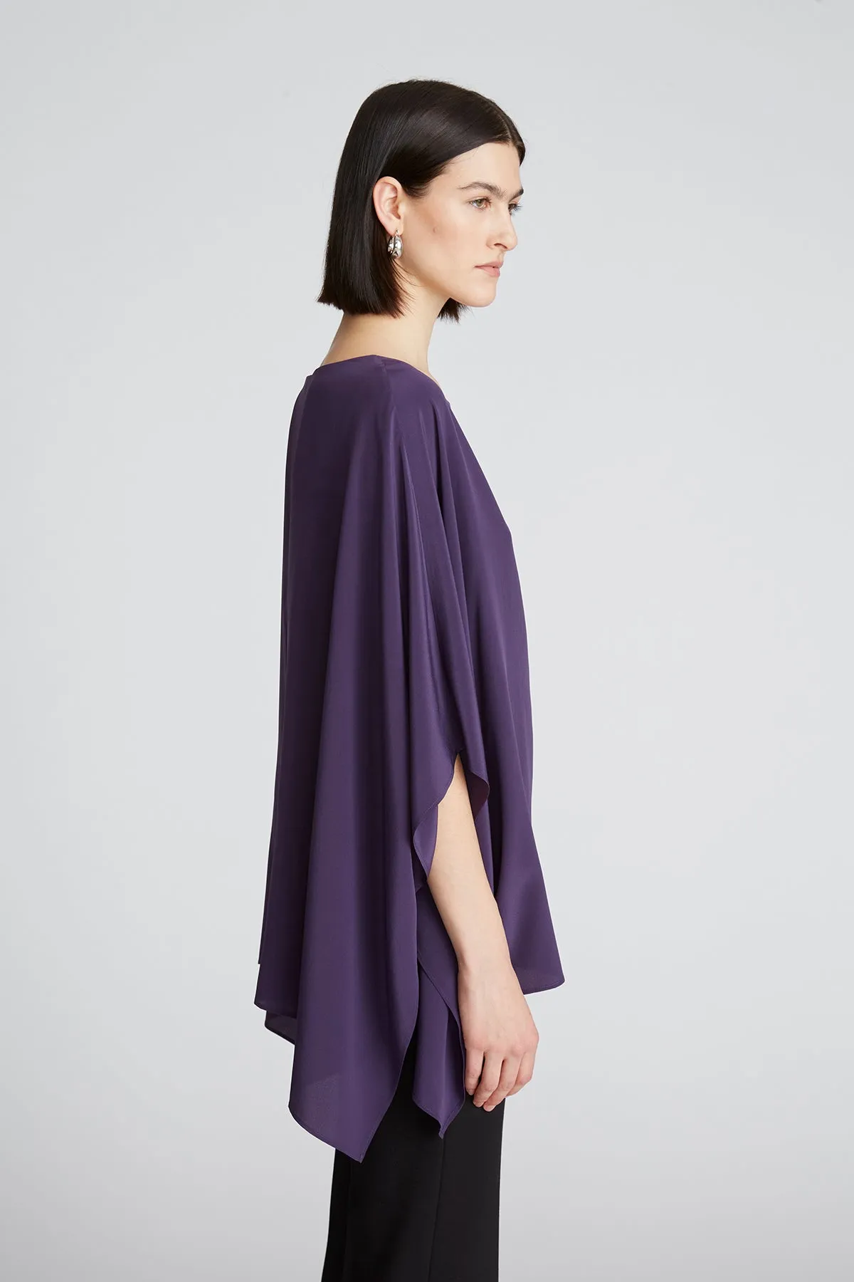 Wendy Top In Crepe De Chine sold by H by Halston product image thumbnail 3