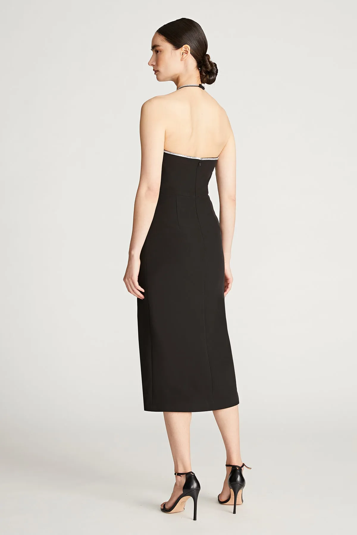 Piper Dress With Crystal Trim sold by H by Halston product image thumbnail 2