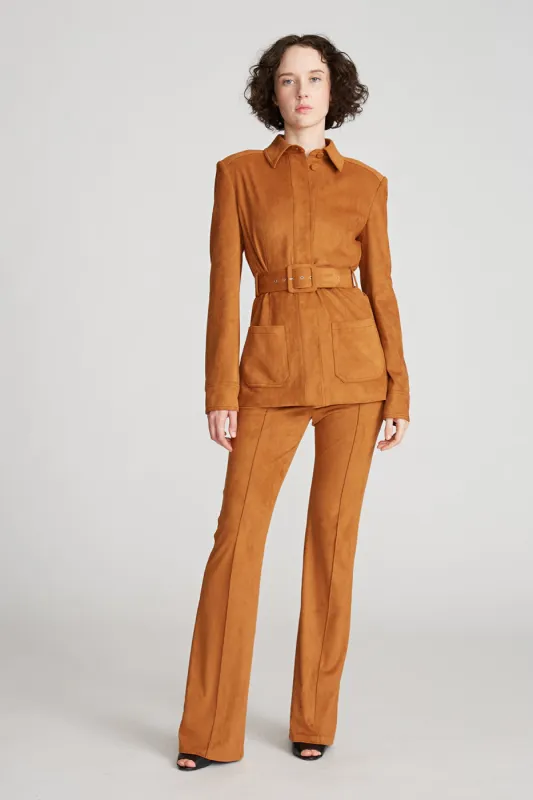 Aljana Pant In Ultrasuede sold by H by Halston