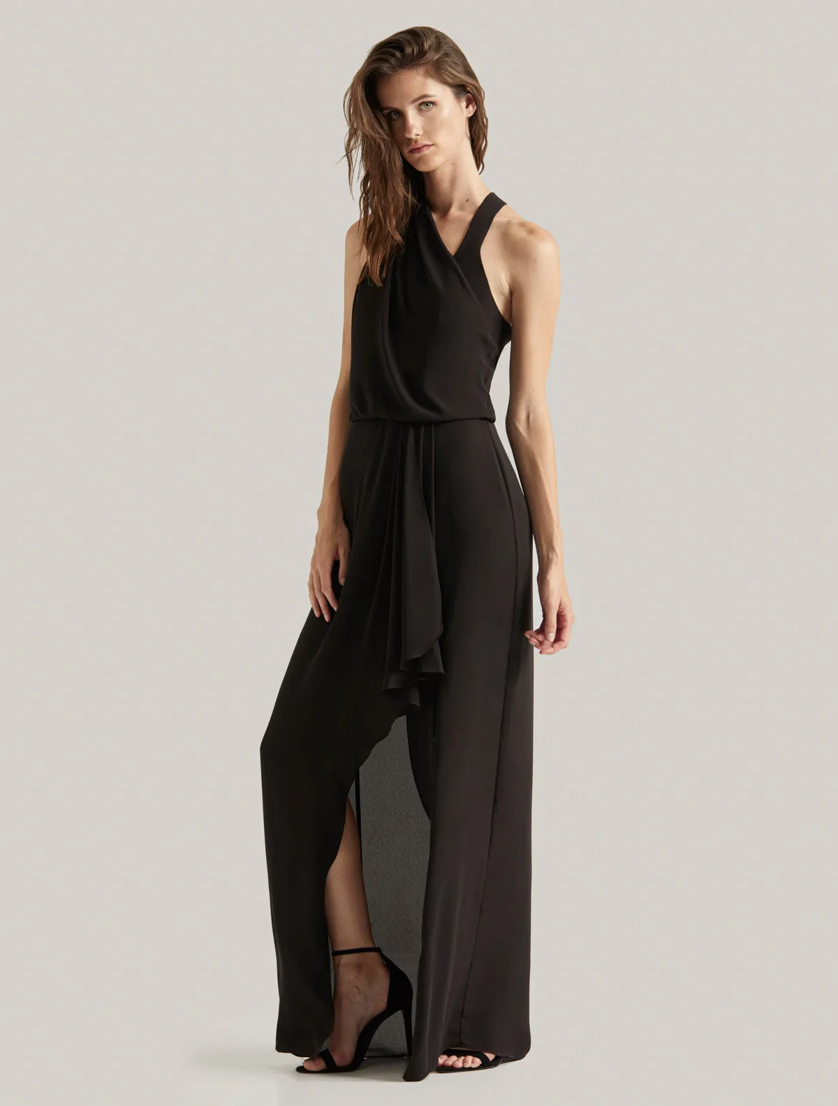Asymmetric Draped Gown sold by H by Halston product image thumbnail 3