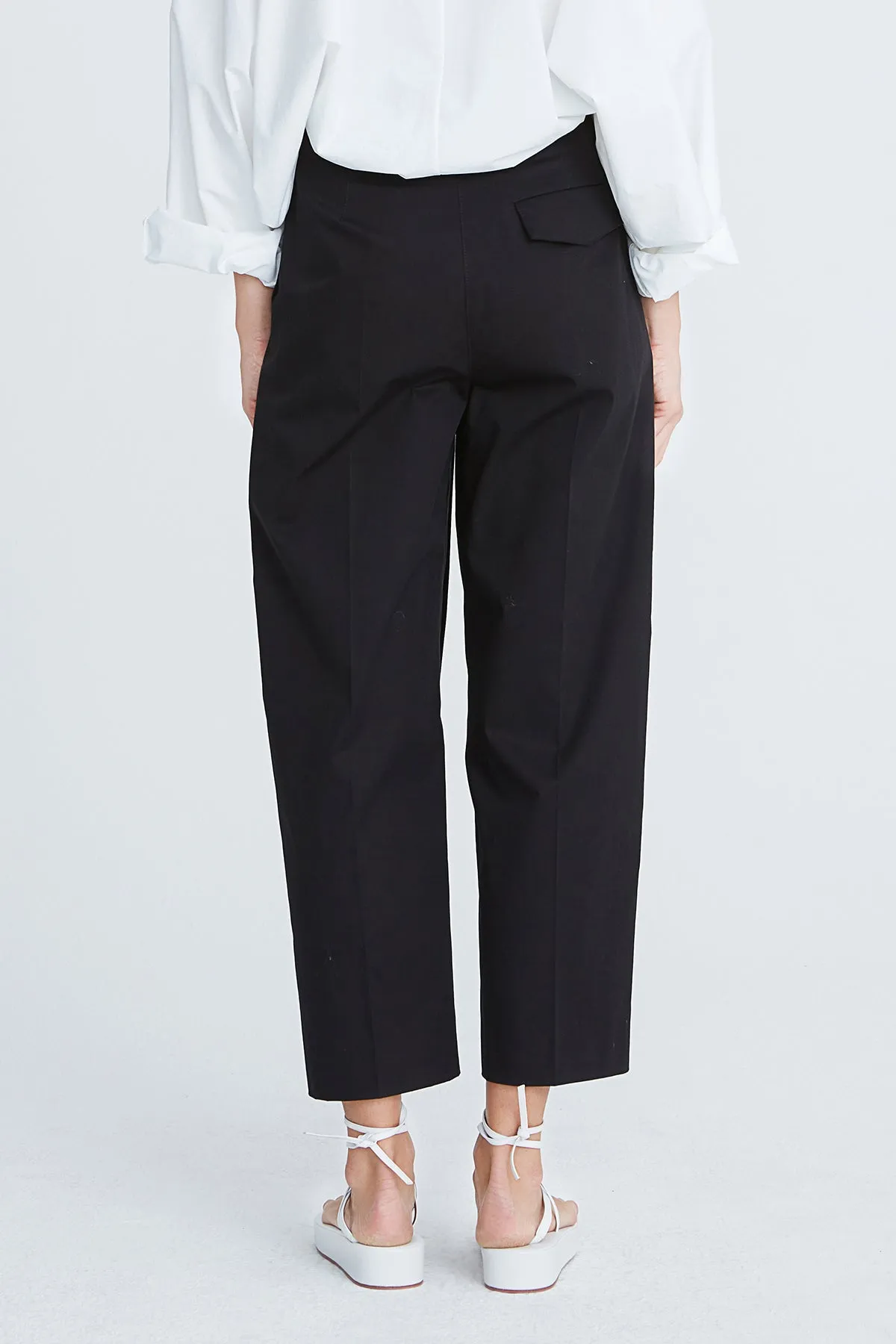Jaylin Twill Cropped Pant sold by H by Halston product image thumbnail 3