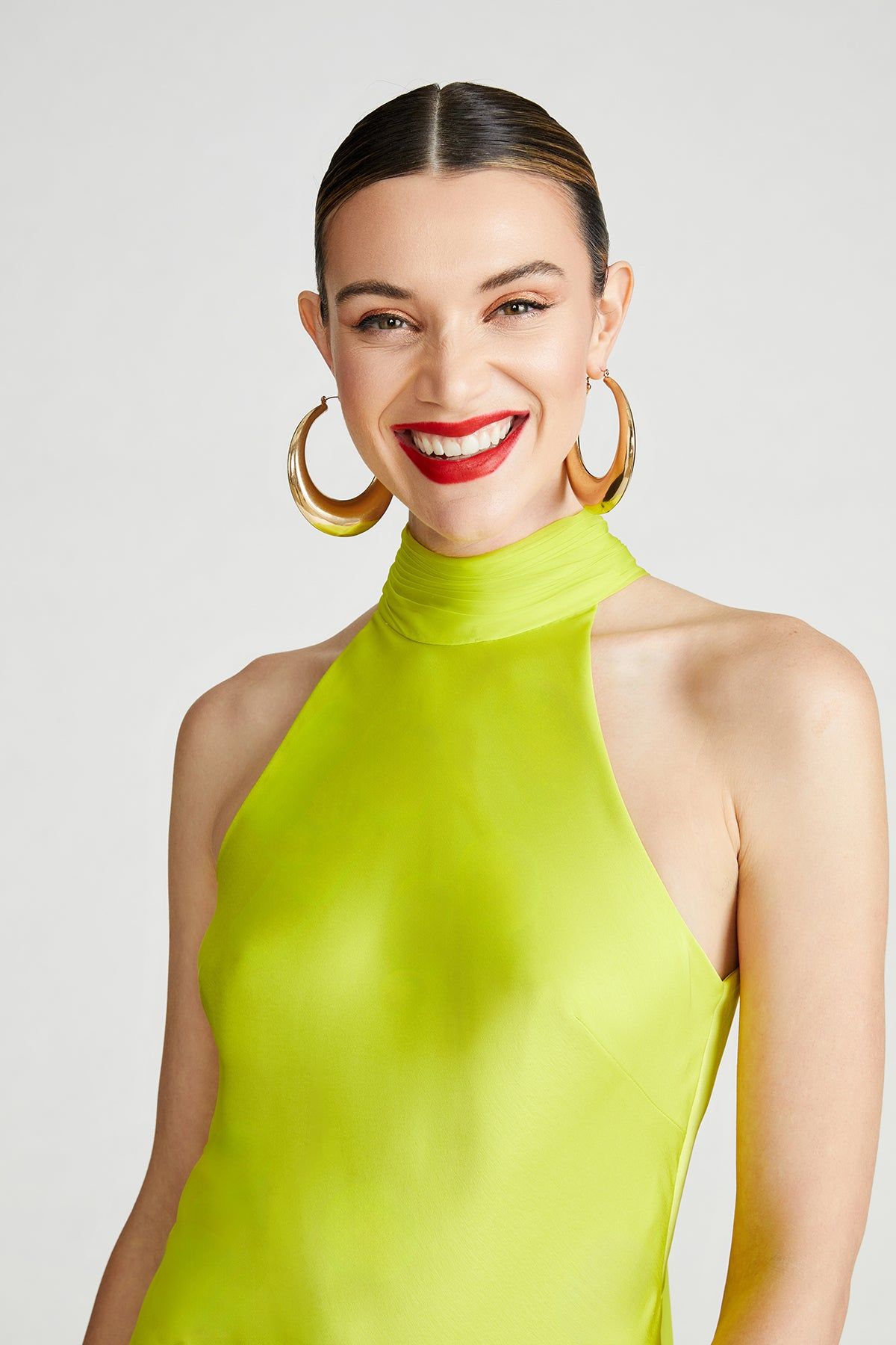 Speranza Gown In Satin sold by H by Halston product image thumbnail 4