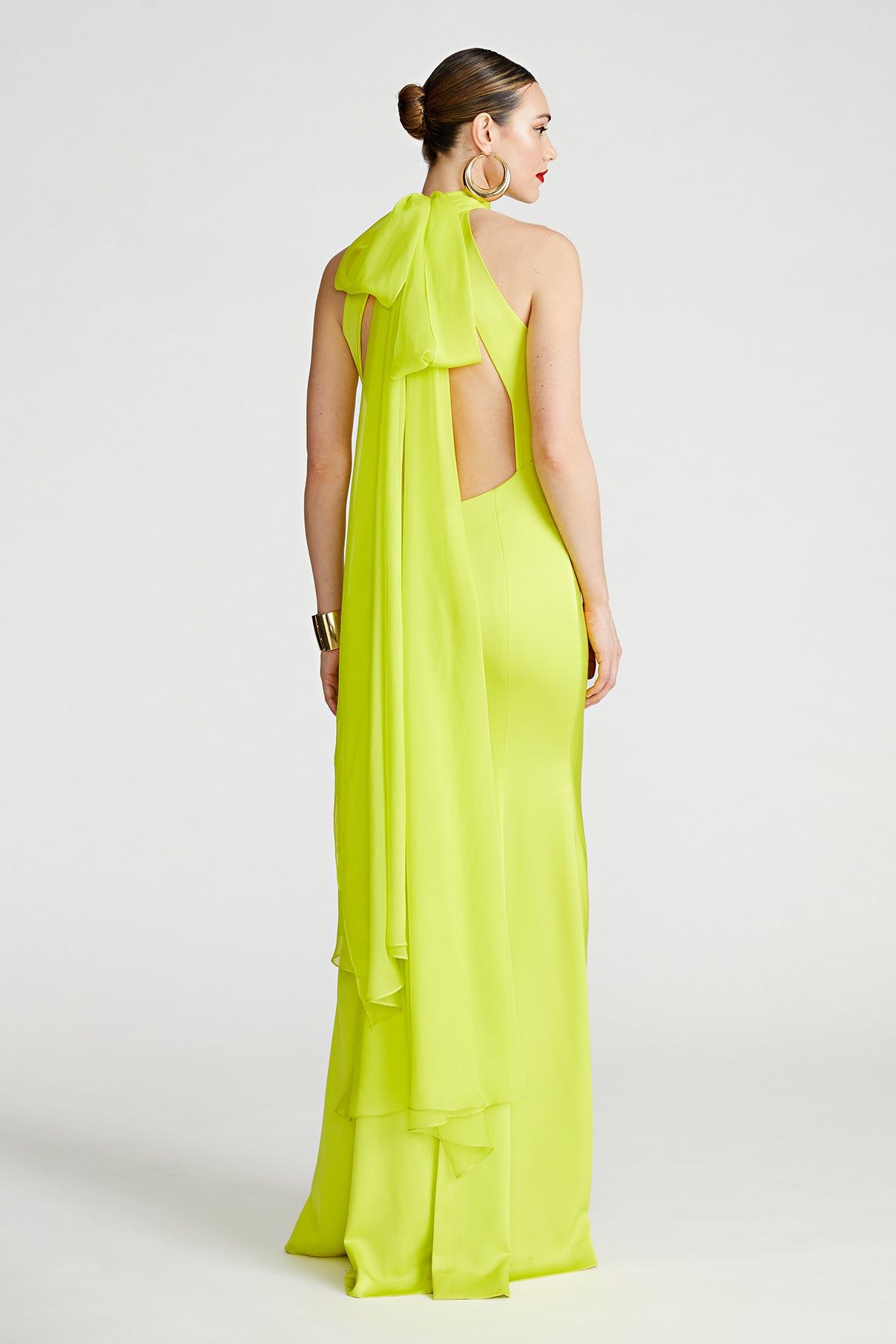 Speranza Gown In Satin sold by H by Halston product image thumbnail 2