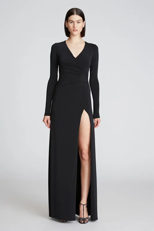 Sydney Gown In Jersey sold by H by Halston