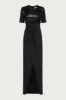 Keagan Gown In Sequin & Crepe sold by H by Halston