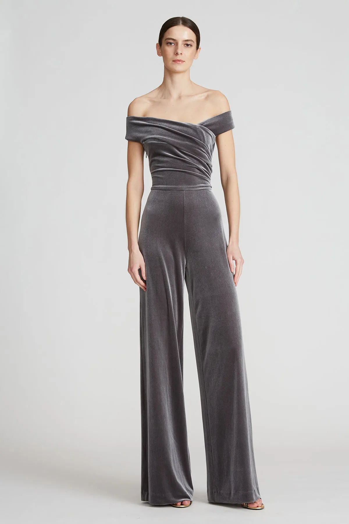 Wren Velvet Jumpsuit sold by H by Halston