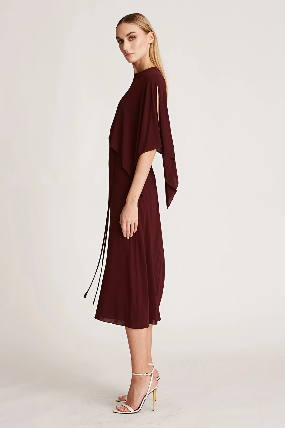 Melissa Jersey Dress sold by H by Halston product image thumbnail 3