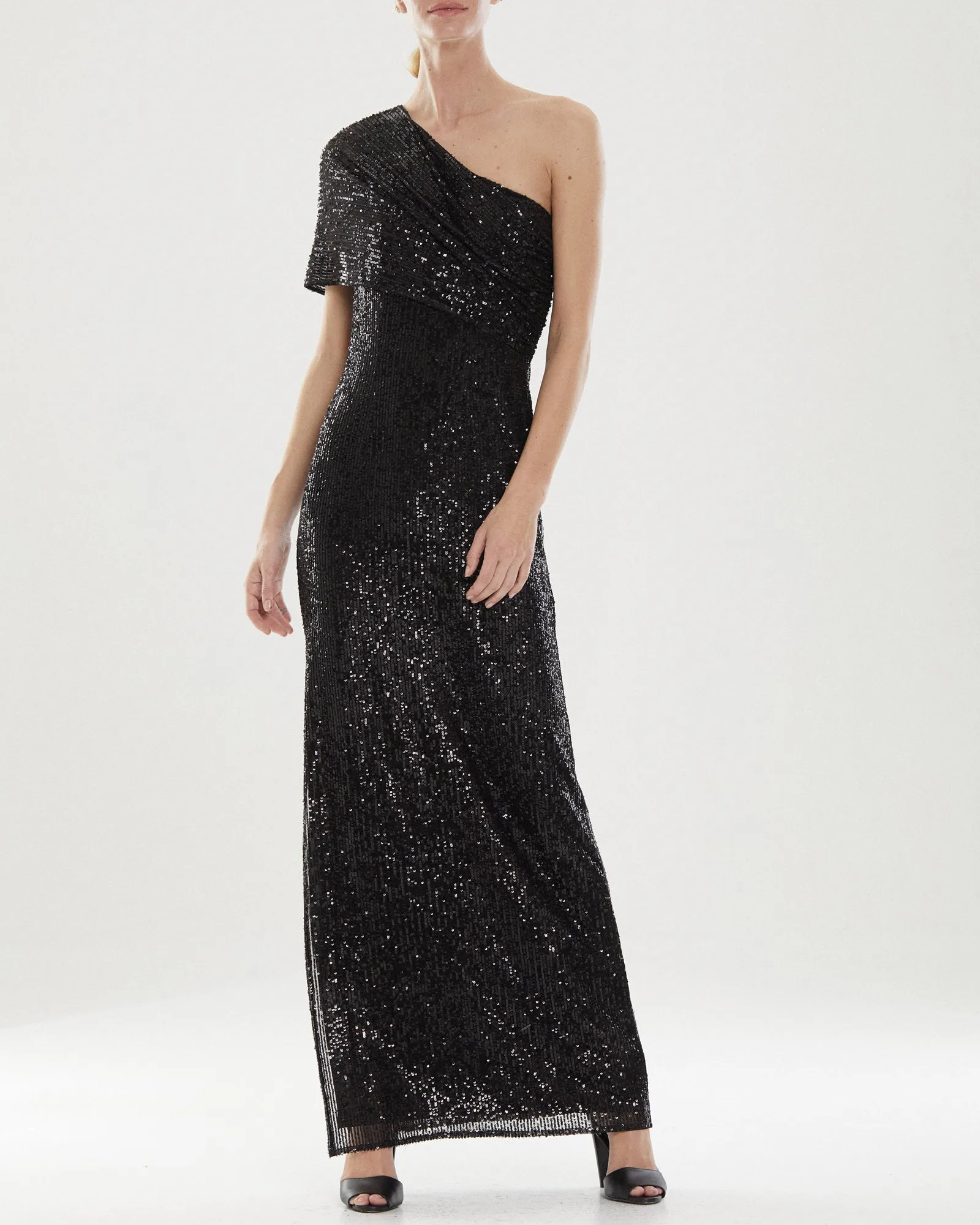 Diana Linear Sequin Gown sold by H by Halston
