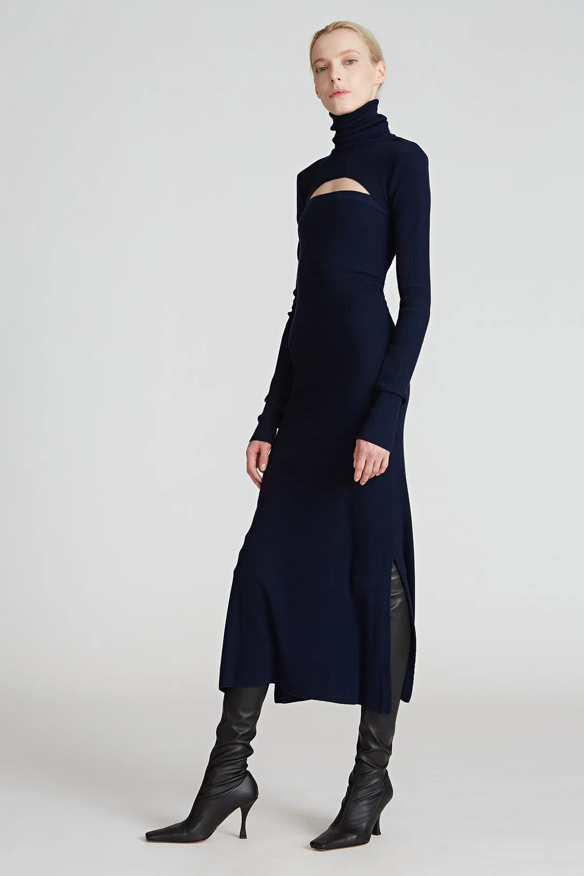 Laney Sweater Tube Dress sold by H by Halston product image thumbnail 4