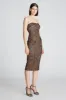 Emilia Dress In Leopard Scuba sold by H by Halston