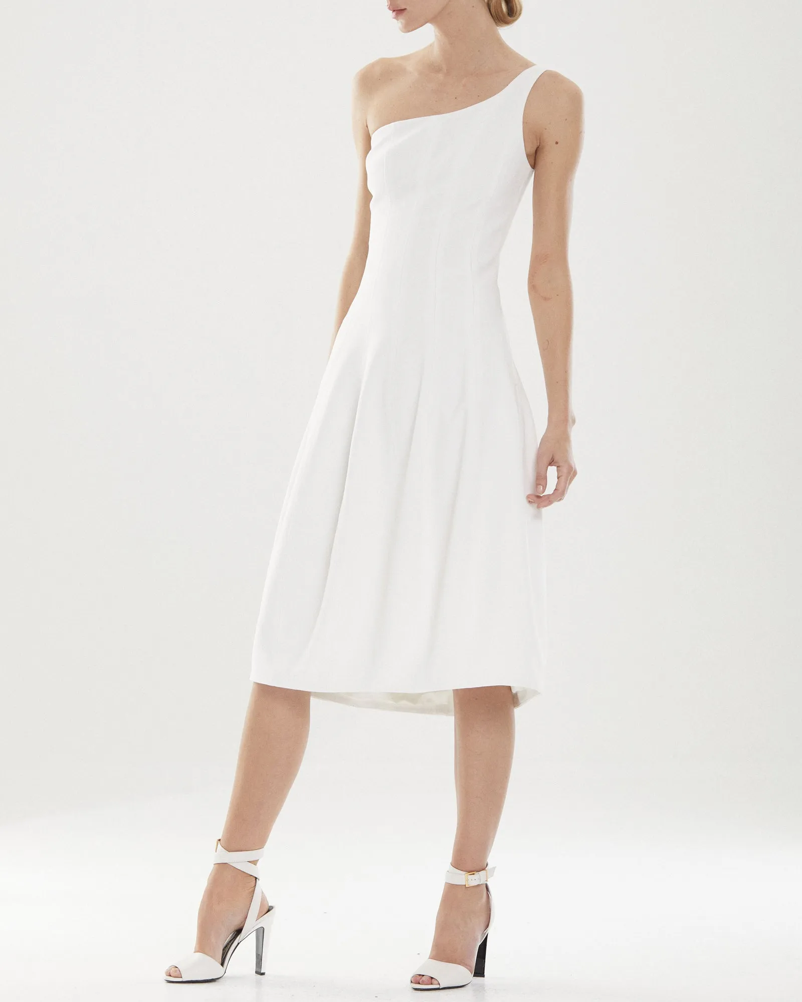 Galen Panelled Structured Dress sold by H by Halston