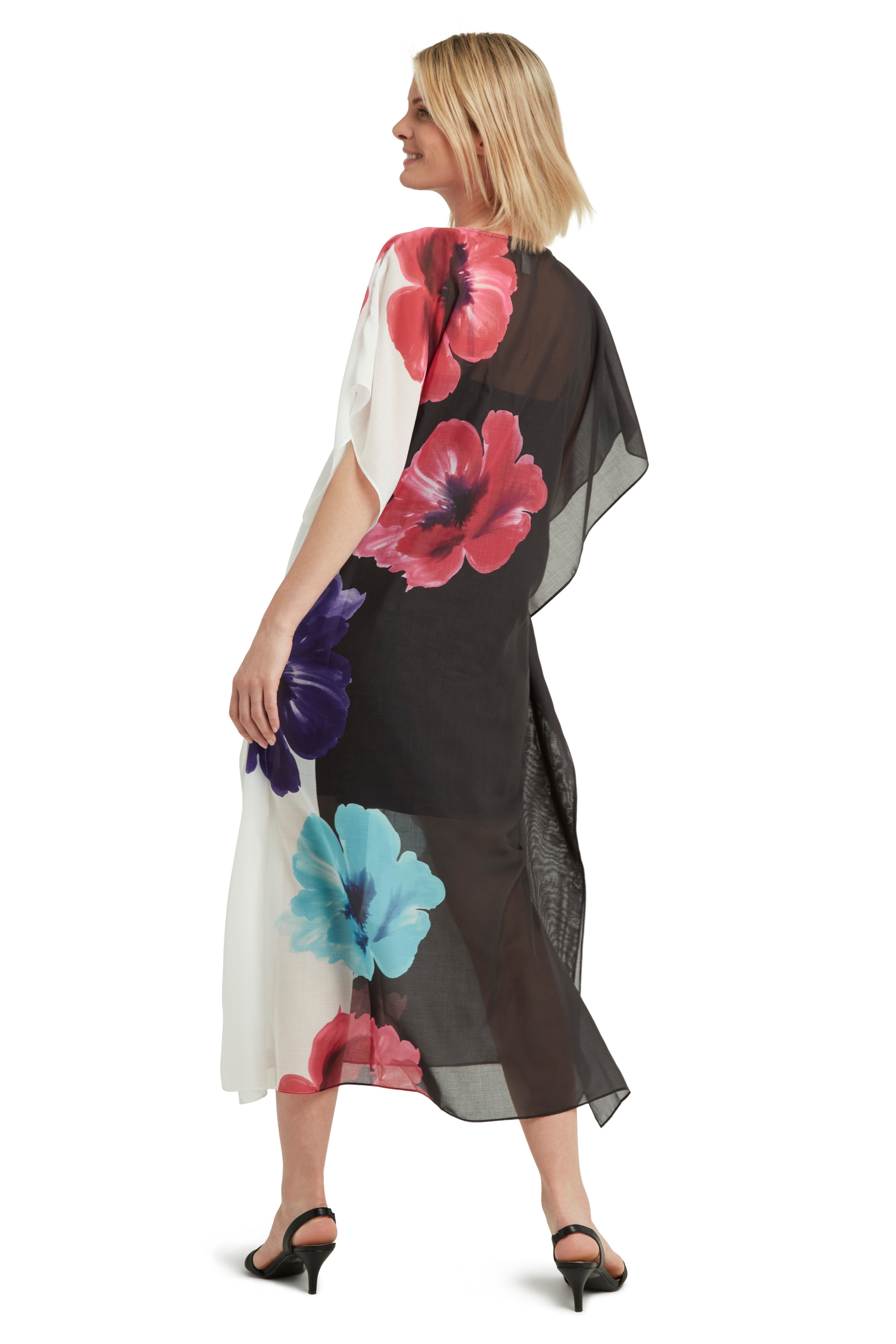 Floral Caftan Dress in Cotton Voile sold by H by Halston product image thumbnail 2