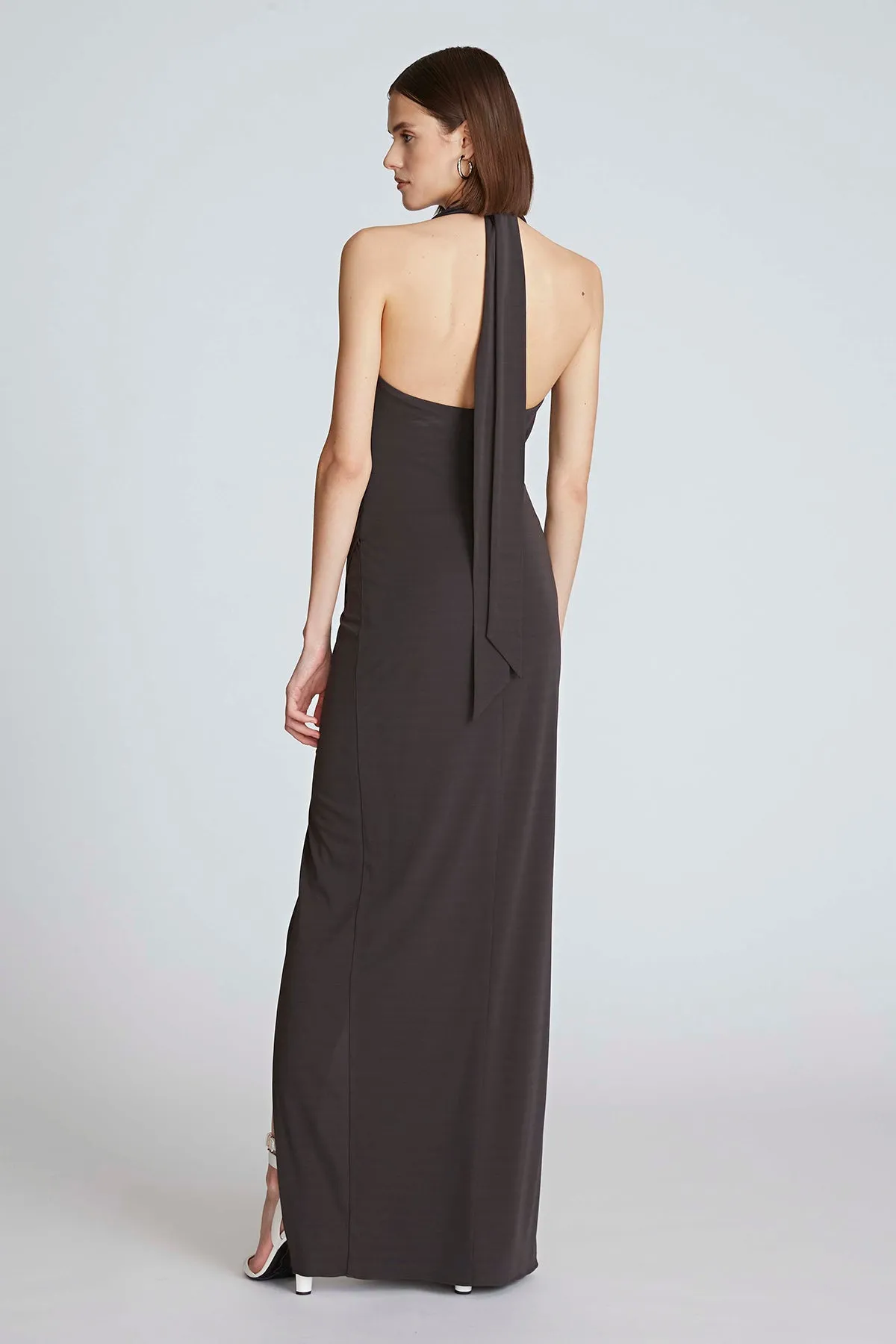 Emery Gown In Matte Jersey sold by H by Halston product image thumbnail 2
