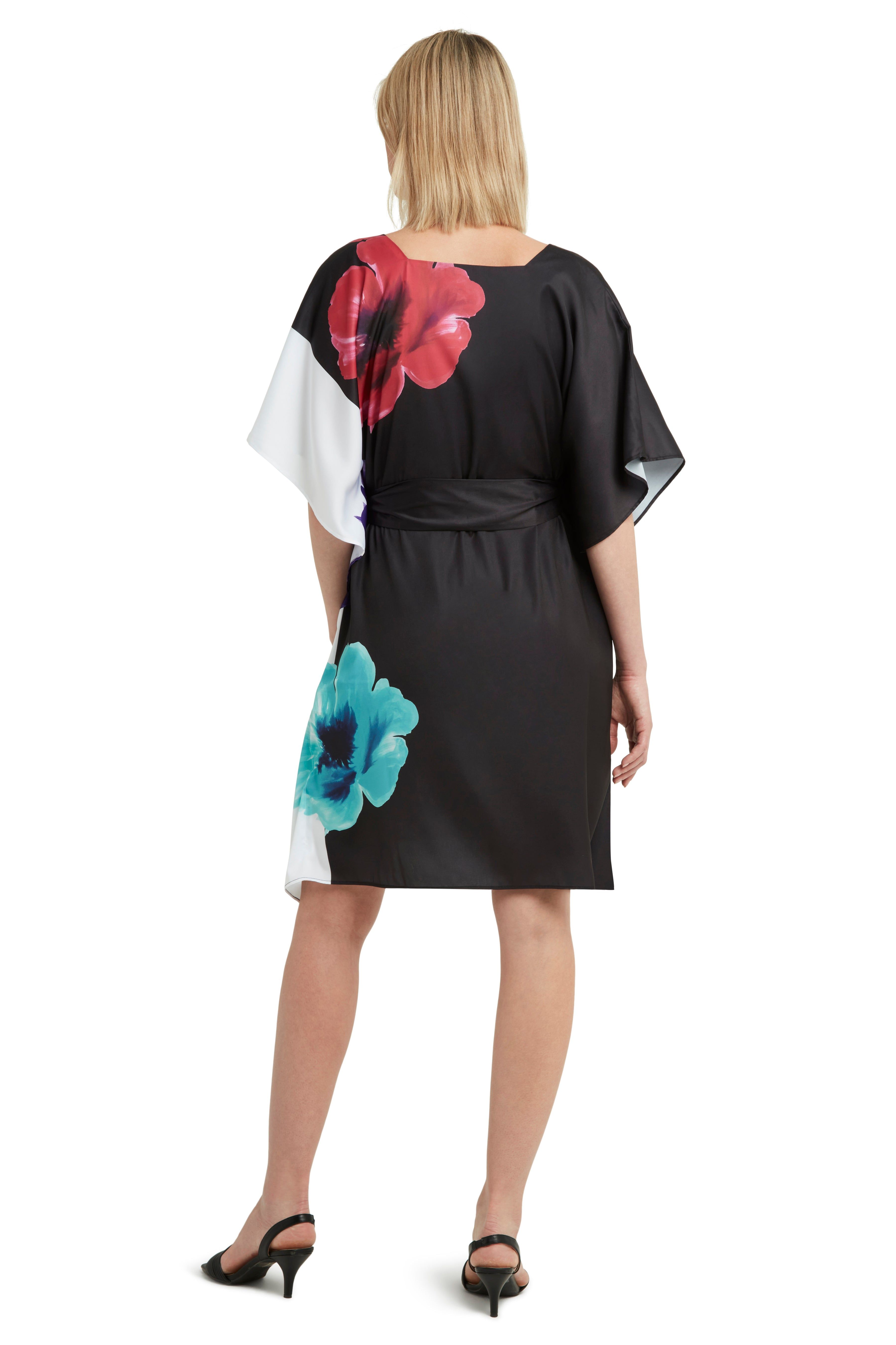 Belted Caftan Dress in Washed Satin sold by H by Halston product image thumbnail 2