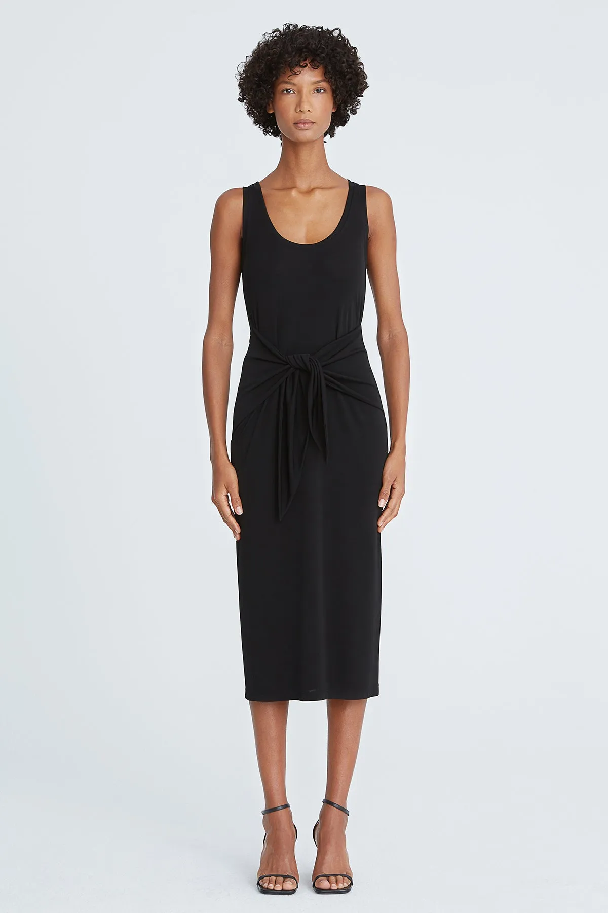 Aylin Jersey Tie Front Dress sold by H by Halston