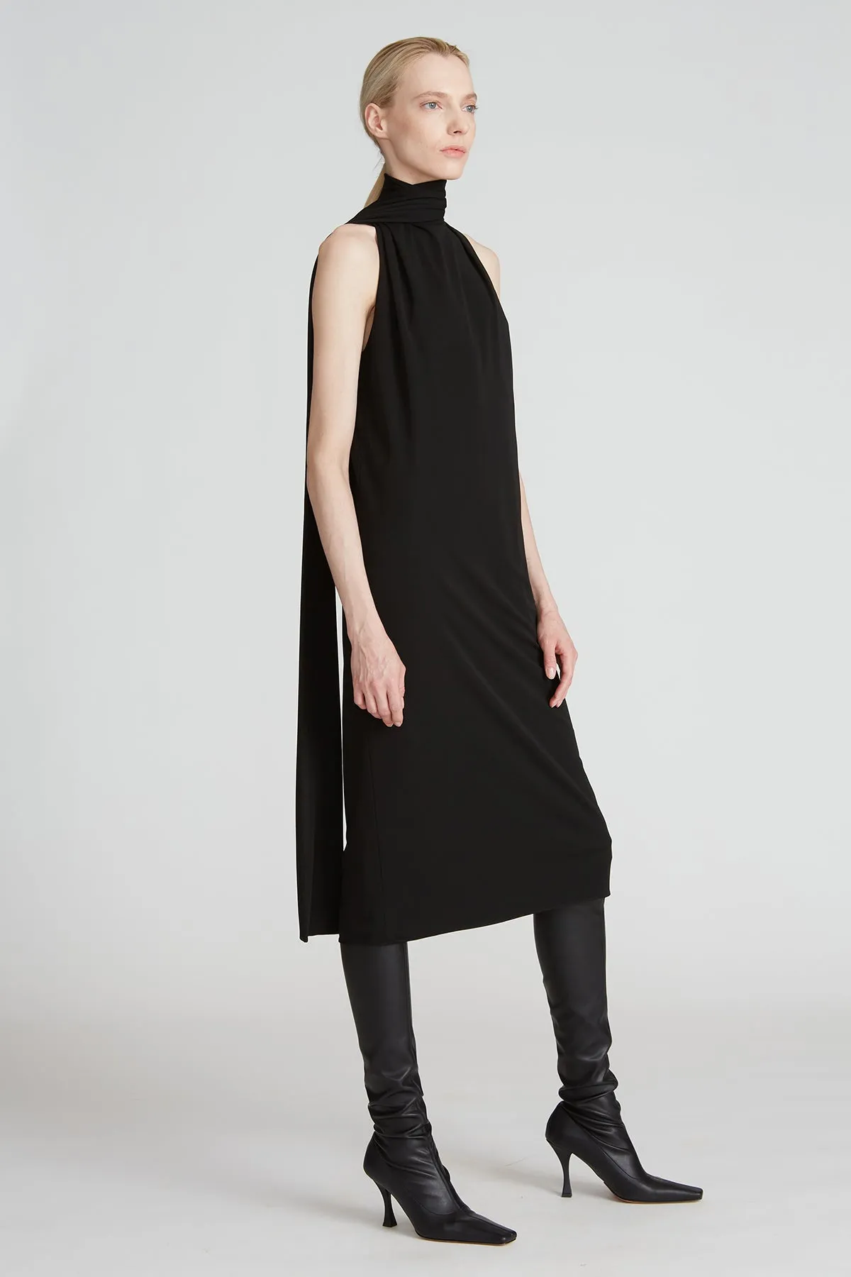 Lillie Jersey Dress sold by H by Halston product image thumbnail 3