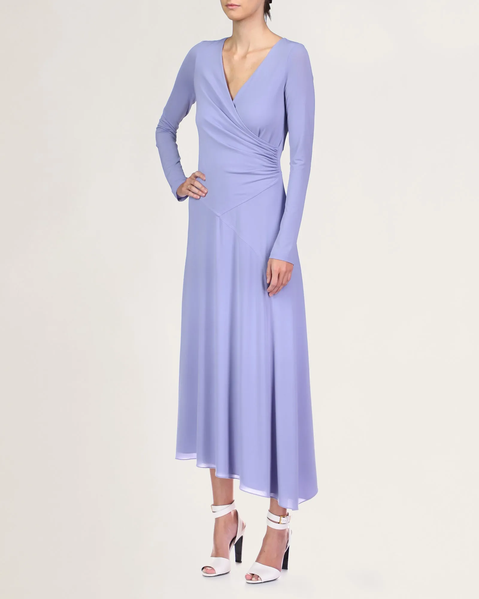 Lyla Wrap Dress sold by H by Halston product image thumbnail 4