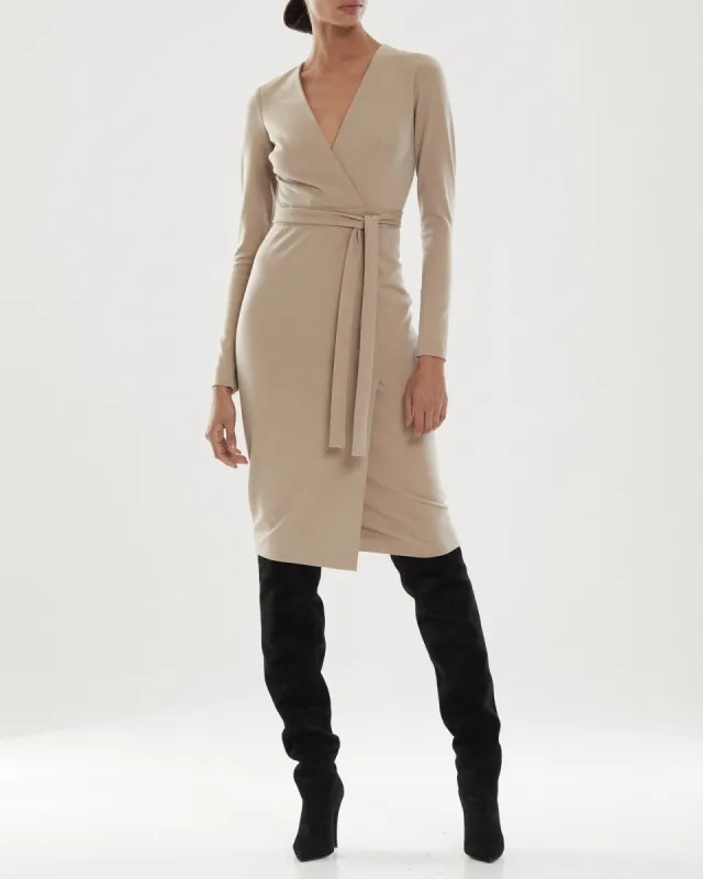 Greer Knit Suiting Dress sold by H by Halston