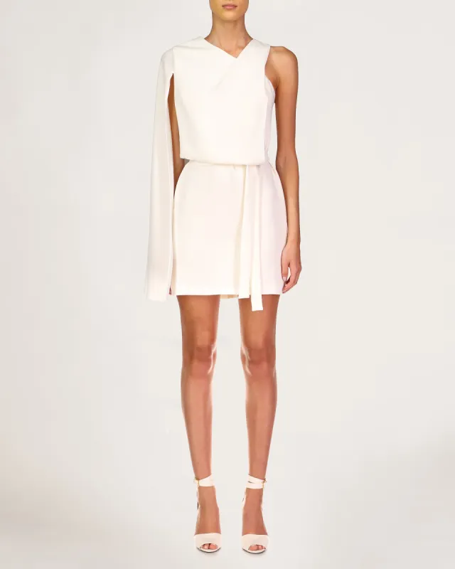 Casey Asymmetric Cape Dress sold by H by Halston