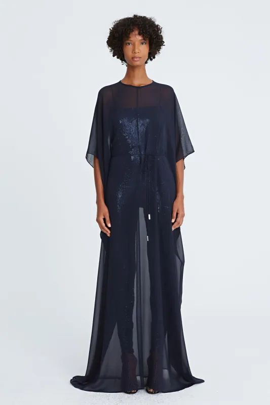 Aj Chiffon Caftan with Jumpsuit sold by H by Halston