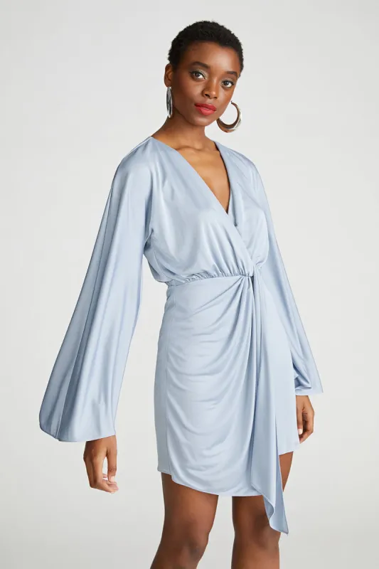 Kiko Dress In Gloss Jersey sold by H by Halston