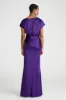 Lissandra Gown In Satin sold by H by Halston