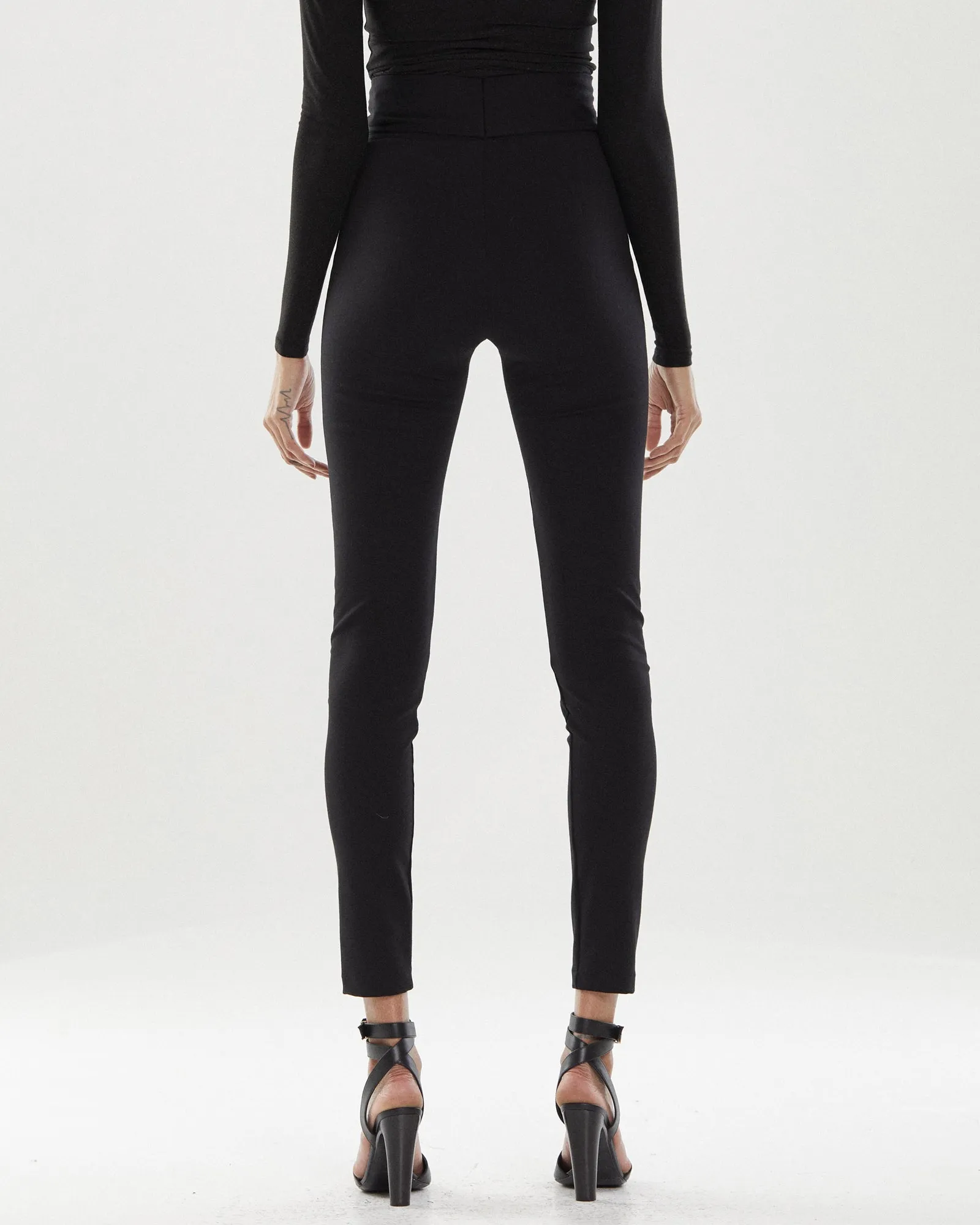 Deb High Waist Legging sold by H by Halston product image thumbnail 3
