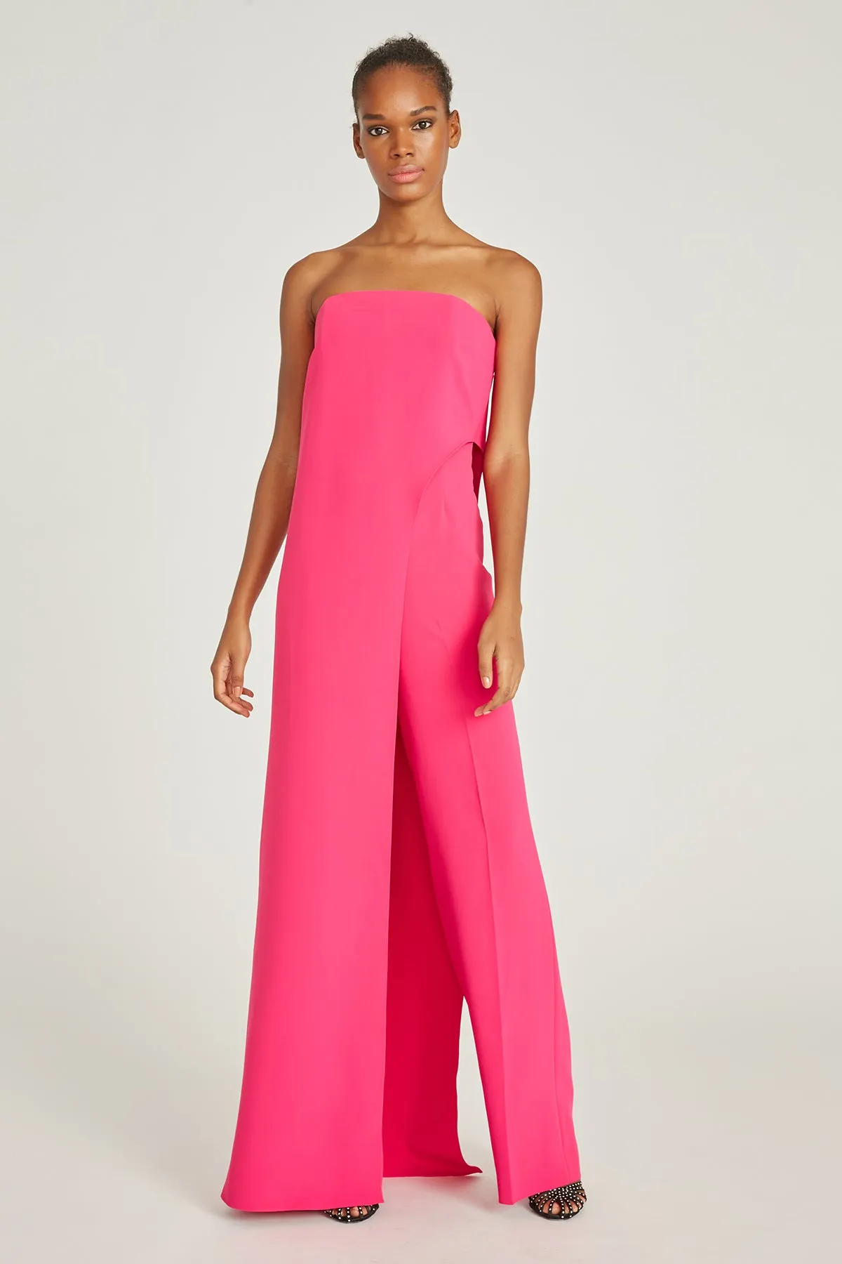 Lil Crepe Jumpsuit sold by H by Halston