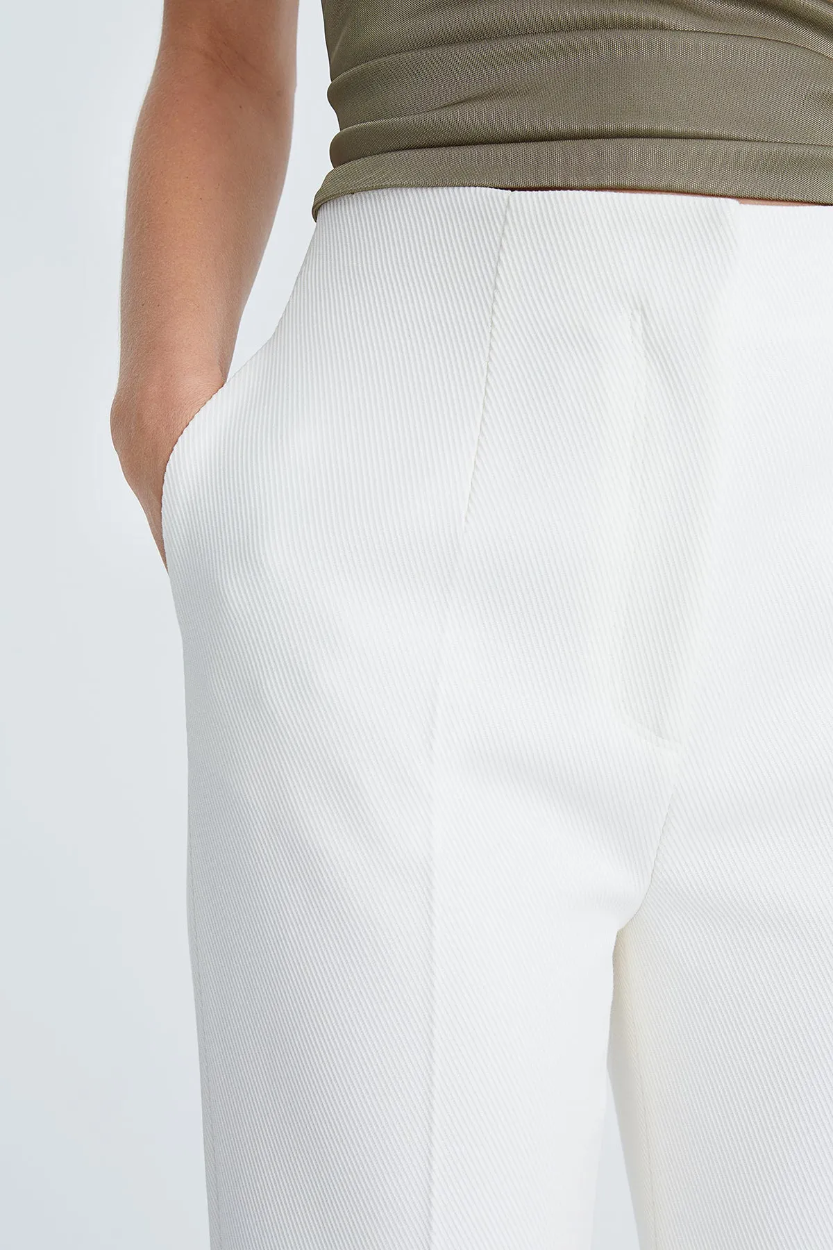 Nylah Cotton Twill Flared Pant sold by H by Halston product image thumbnail 5