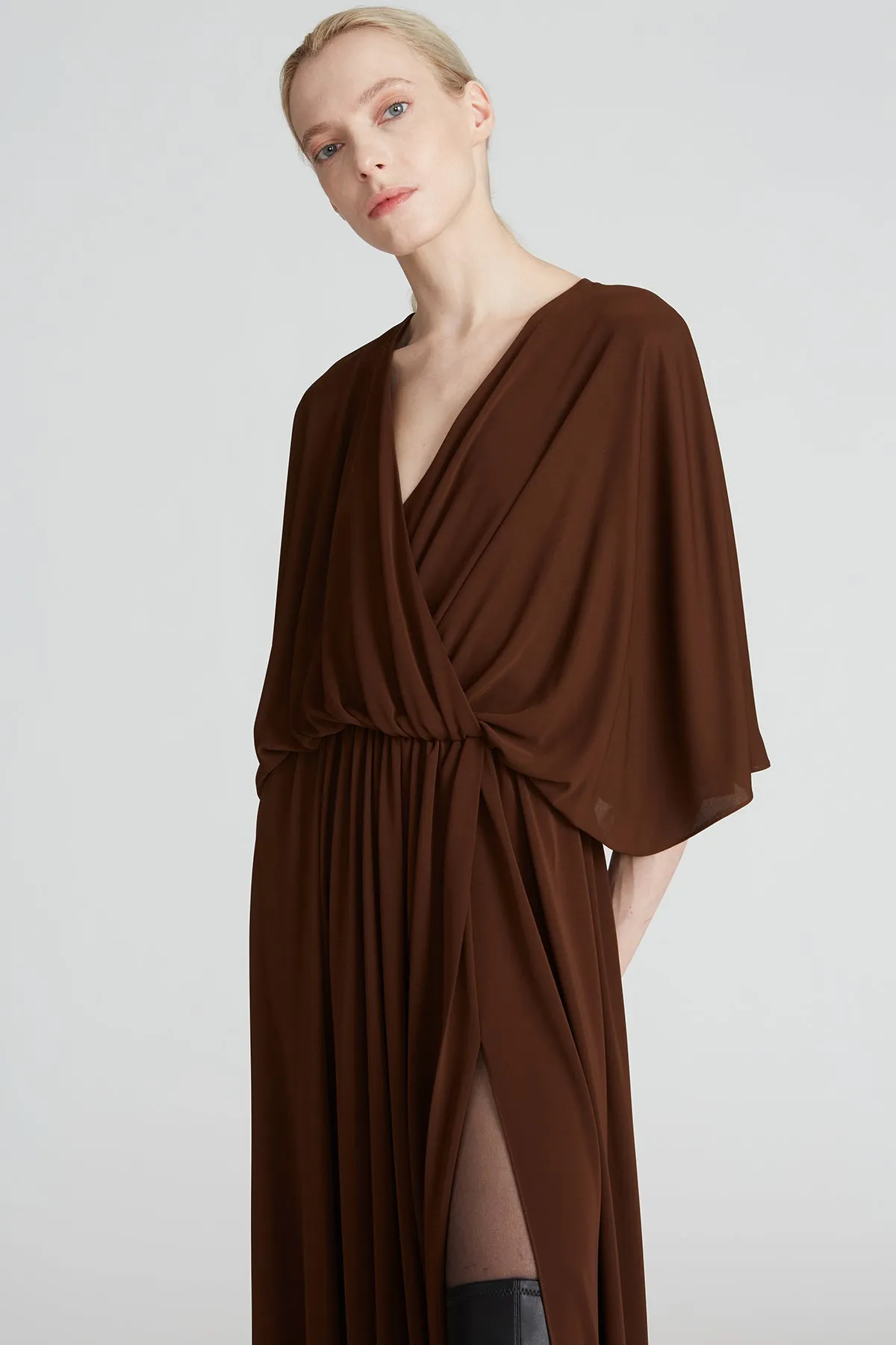 Macy Jersey Dress sold by H by Halston product image thumbnail 4