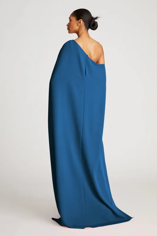 Elycia Gown In Stretch Crepe sold by H by Halston