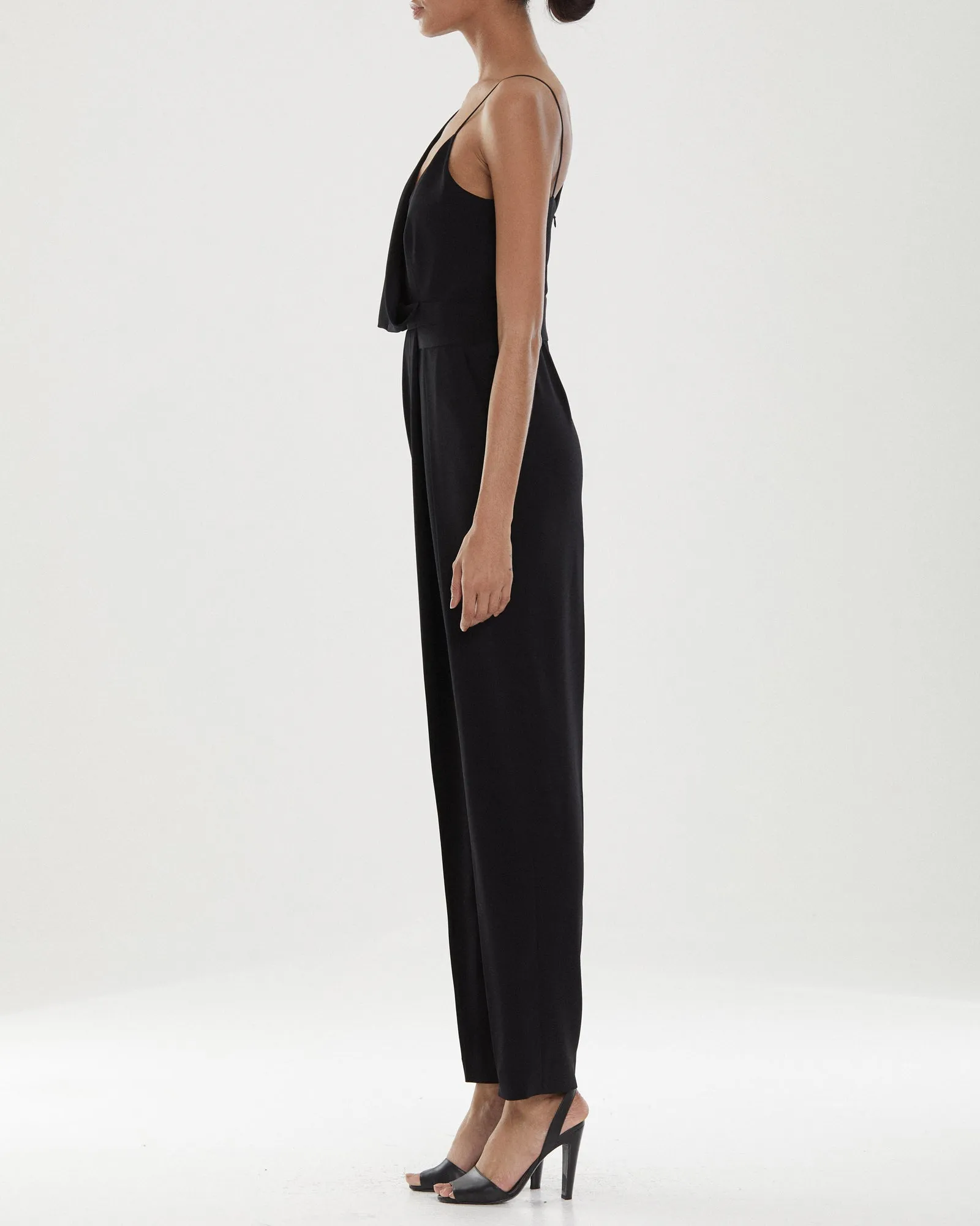 Noire Drape Jumpsuit sold by H by Halston product image thumbnail 2