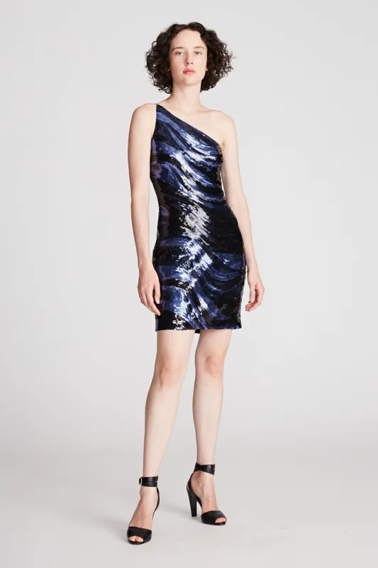 Gabriella Dress In Sequins sold by H by Halston