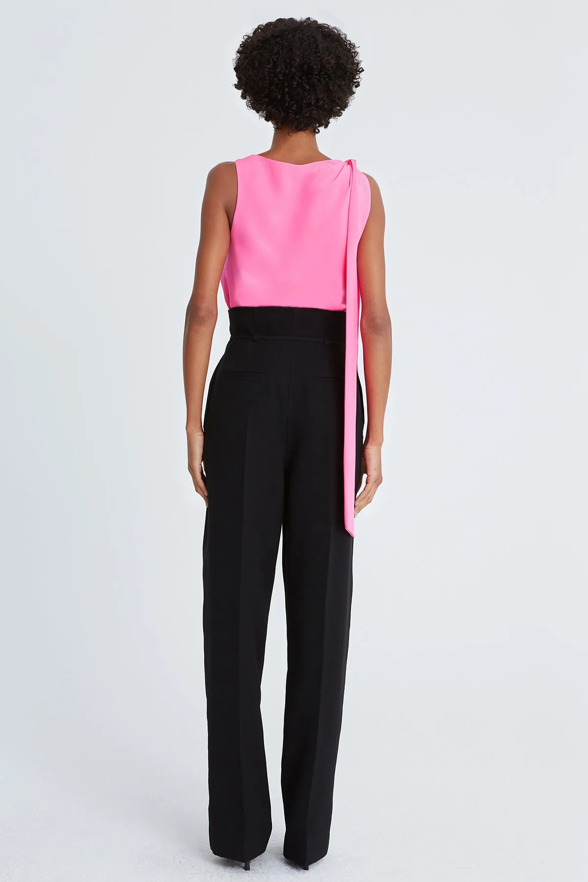 Iliana Crepe Draped Top sold by H by Halston product image thumbnail 2