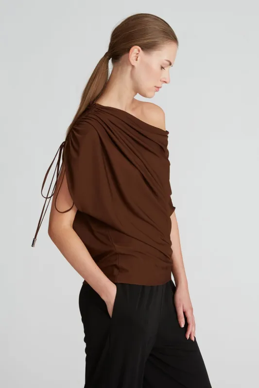 Monroe Jersey Top sold by H by Halston