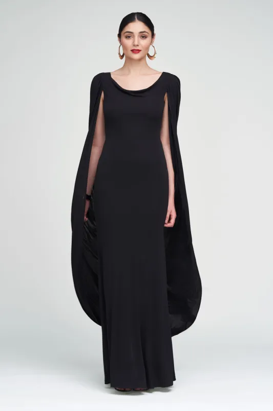 Akeem Gown In Jersey sold by H by Halston