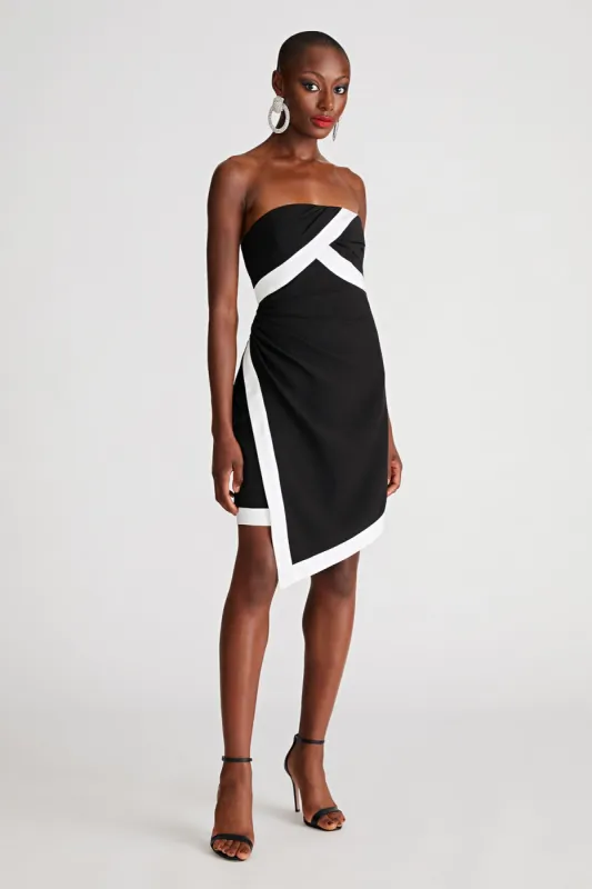Lanie Dress In Crepe sold by H by Halston