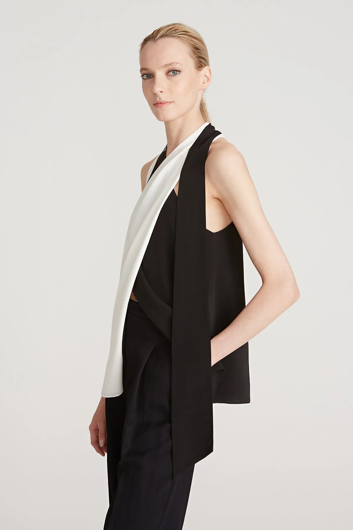 Bailey Cdc Halter Top sold by H by Halston product image thumbnail 4