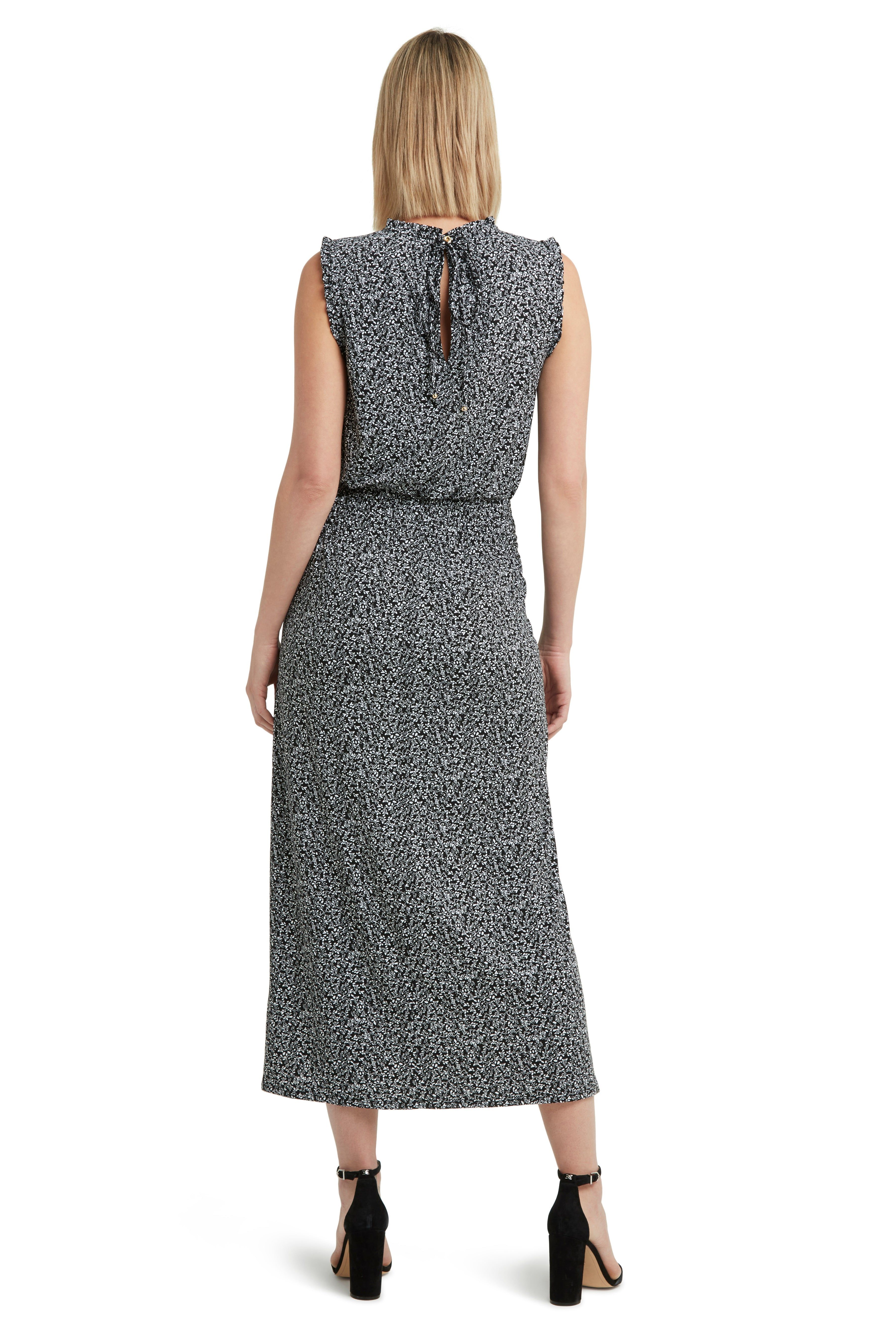 Smocked Waist Dress in Knit Jersey sold by H by Halston product image thumbnail 2