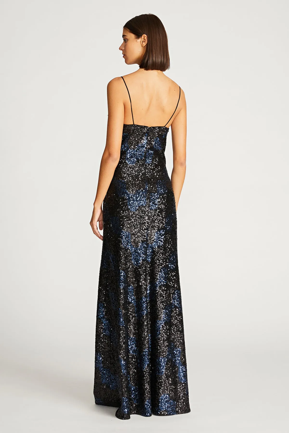 Syrena Gown In Wave Sequin sold by H by Halston product image thumbnail 2