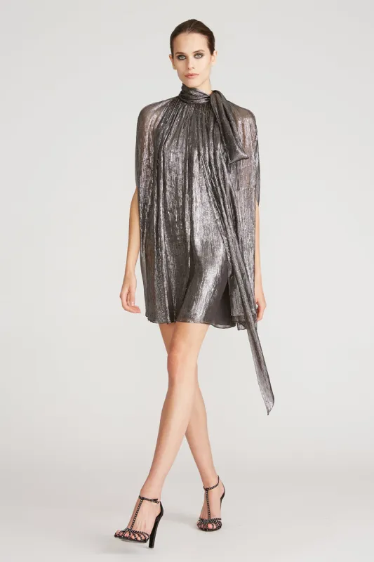 Ophelia Lurex Chiffon Dress sold by H by Halston