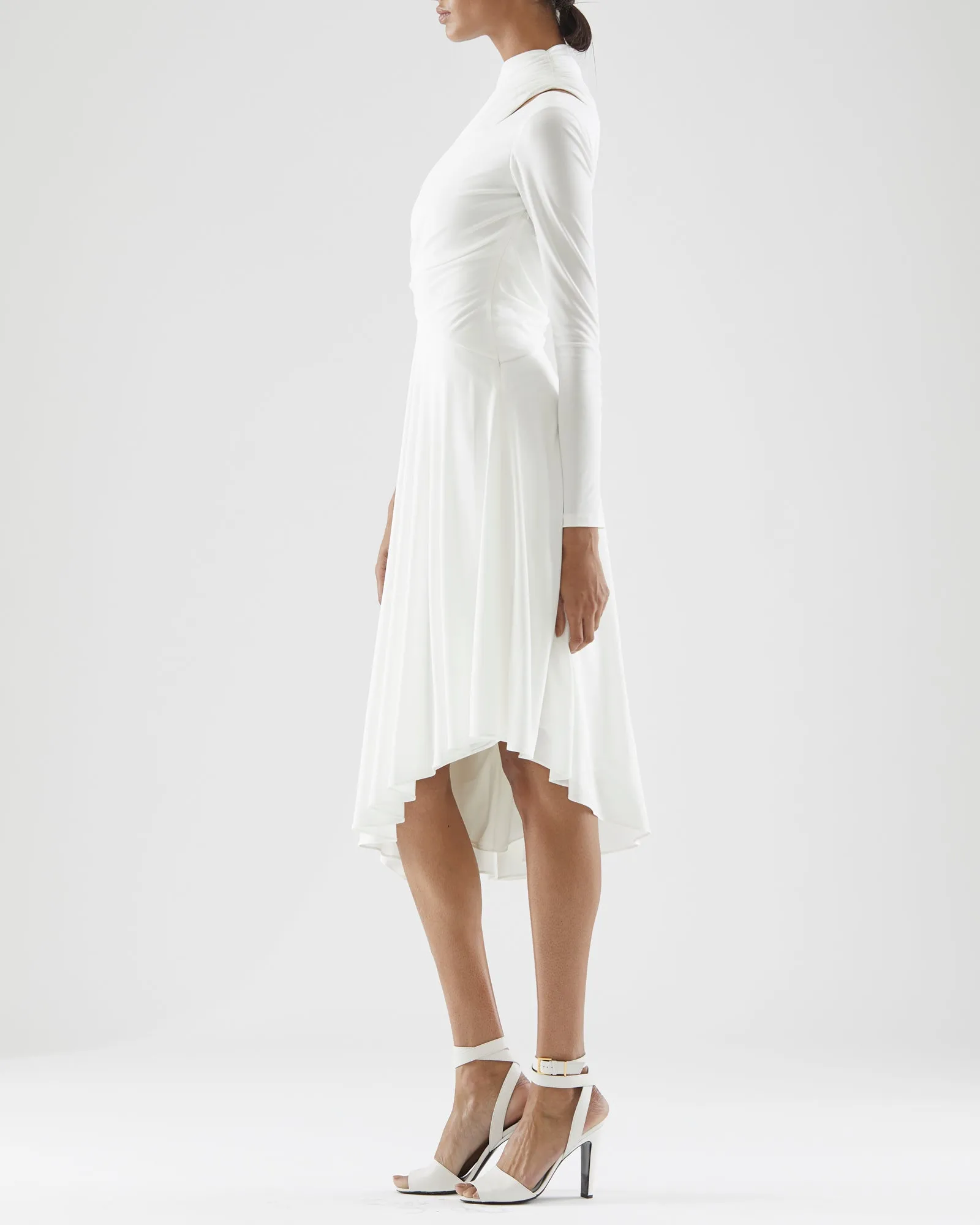 Prisma Jersey Dress sold by H by Halston product image thumbnail 2