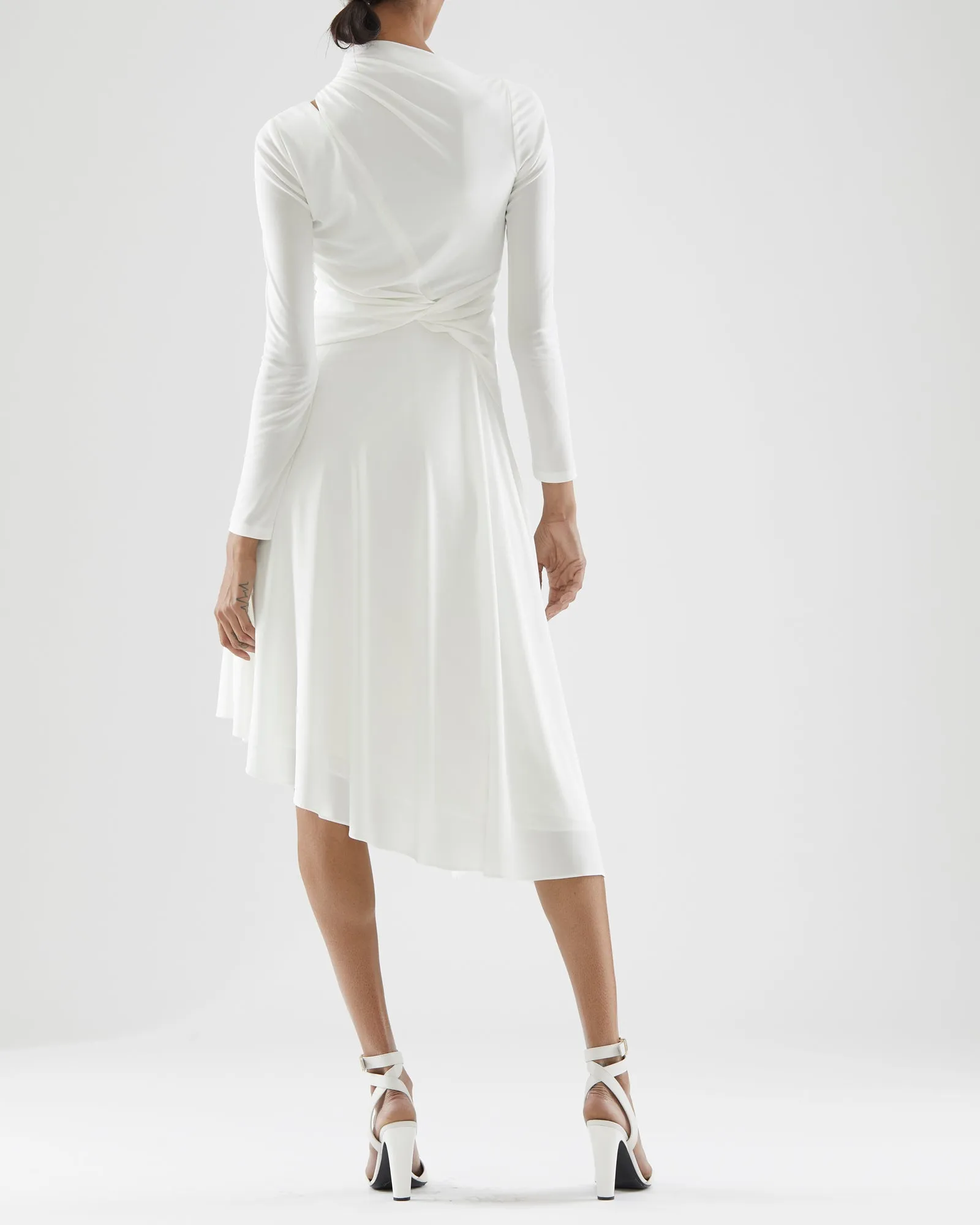Prisma Jersey Dress sold by H by Halston product image thumbnail 3
