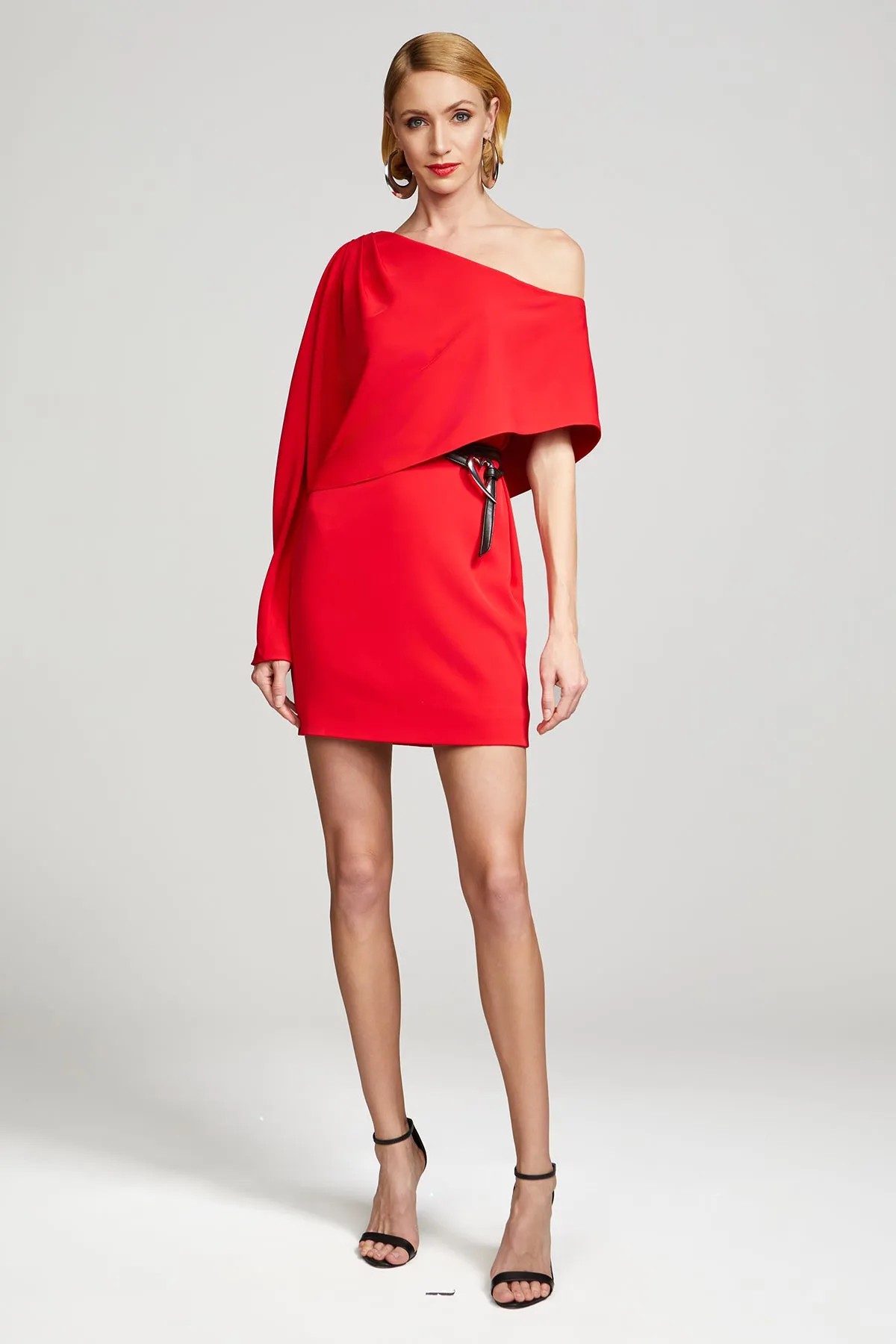 Deja Dress In Crepe Cady sold by H by Halston product image thumbnail 5