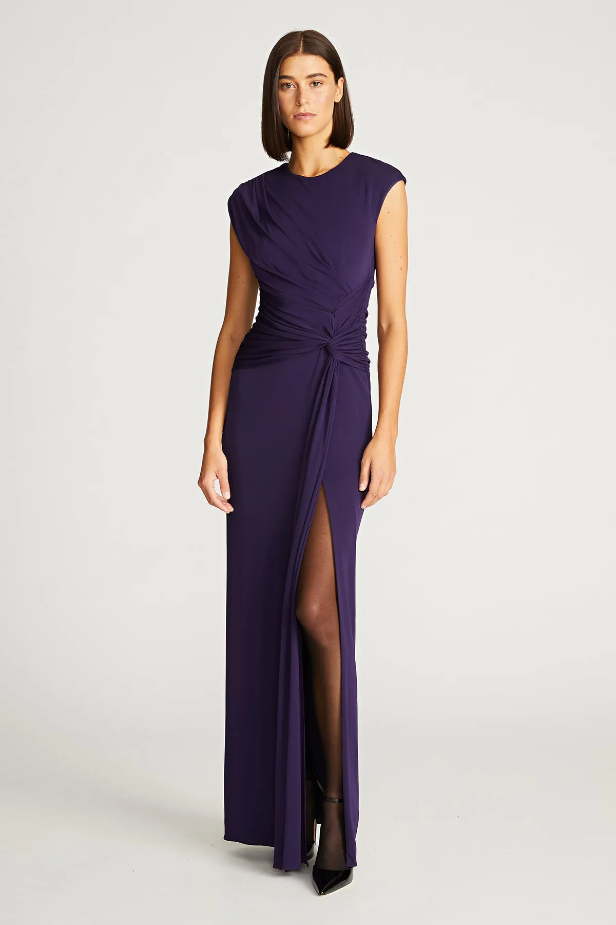 Giovanna Gown In Matte Jersey sold by H by Halston